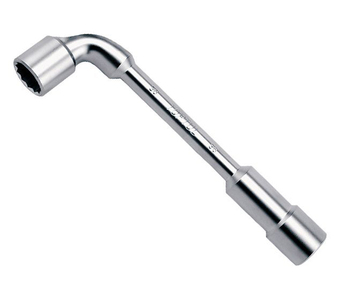 Ключ торцевой Г-образный, сквозной (СервисКлюч: 9*9 мм, 6 гранный)