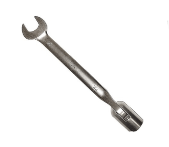Ключ рожковый с карданной головкой (БМ: 17*17 мм, L=233мм) 